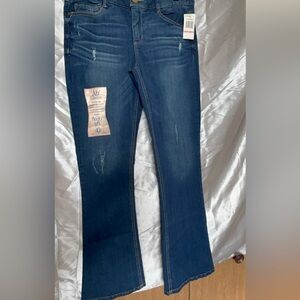 Women’s Dark Blue Bootcut Leg Jeans| size 10